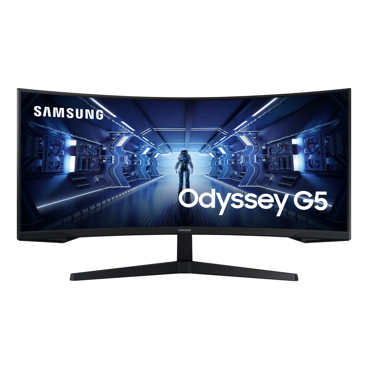 Samsung - Odyssey G5 34 Gaming Skærm, UWQHD 165Hz