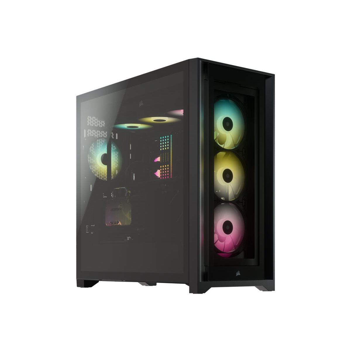 CORSAIR iCUE 5000X RGB Tårn ATX Sort