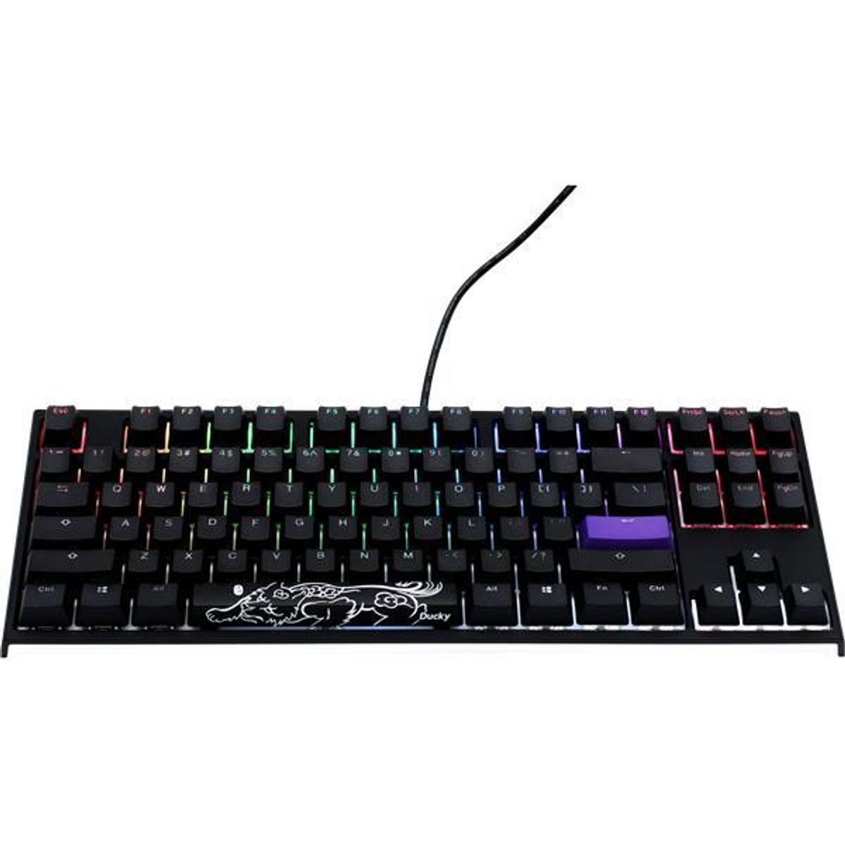 Ducky One 2 Backlit TKL Cherry MX Brun