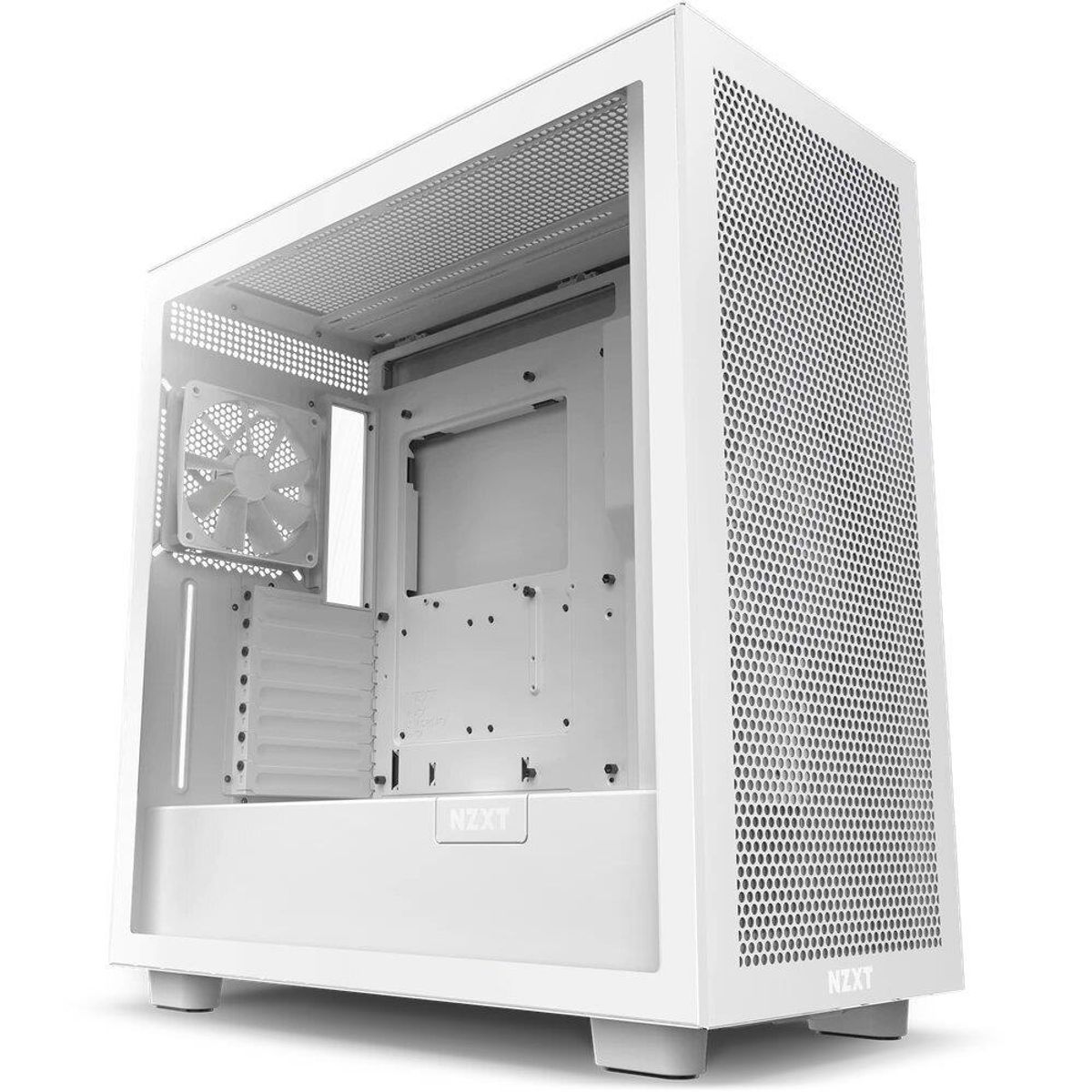 NZXT H7 Flow White Mid-Tower Case