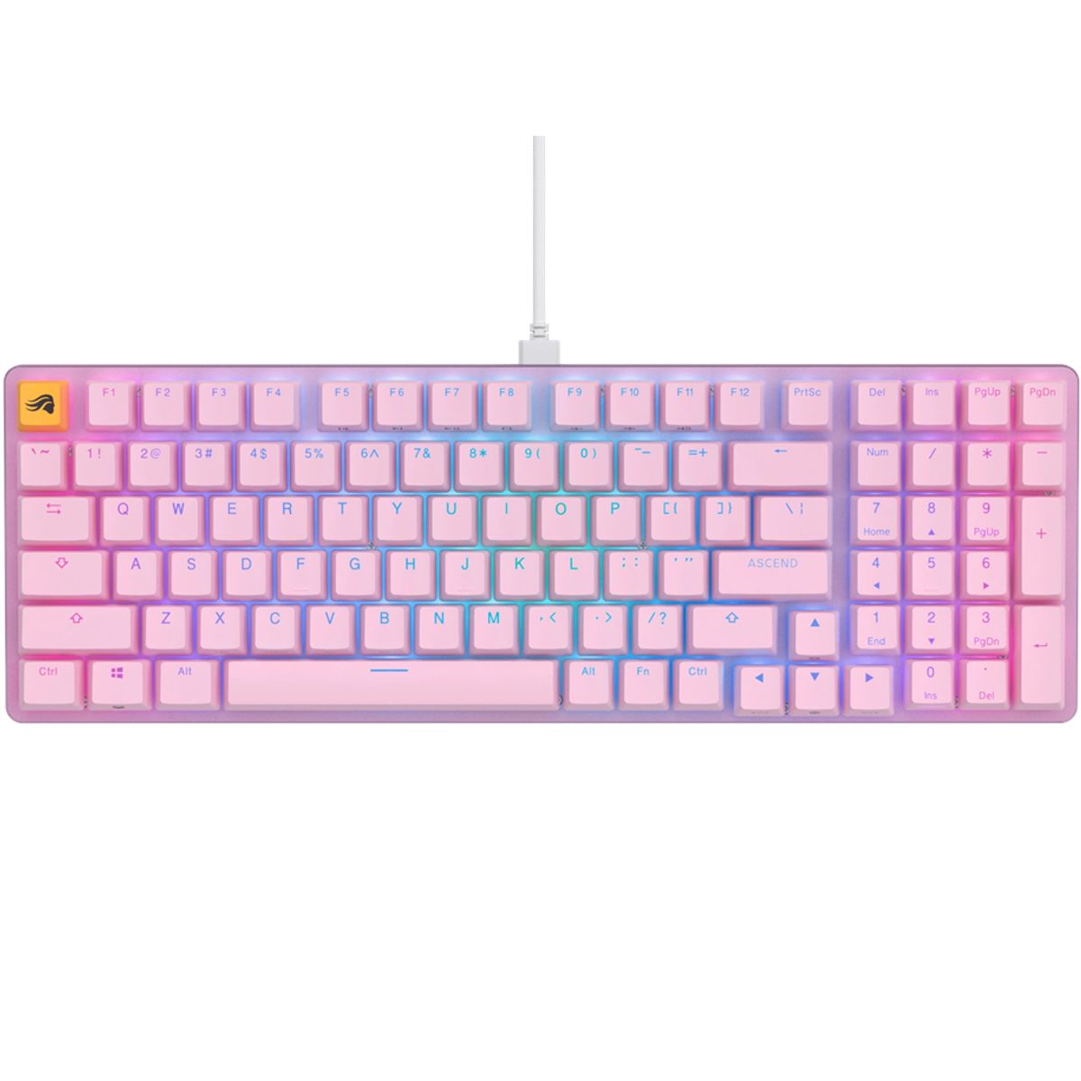 Glorious GMMK 2 Compact 96% - Fox switch, Pink