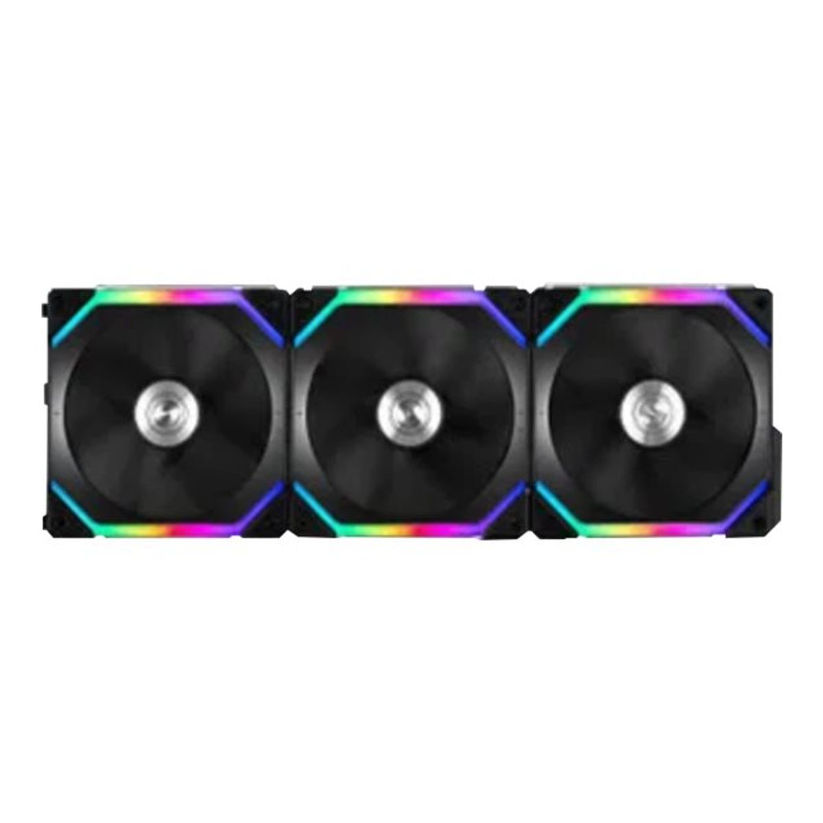 Lian Li UNI FAN SL120 RGB PWM Fans, 3 Pack, Sort - 120 mm