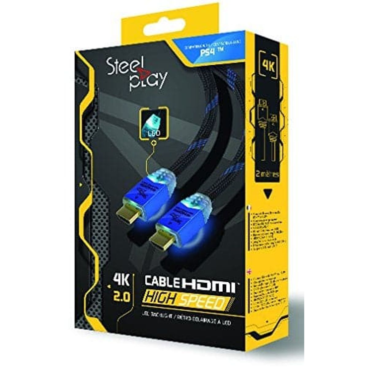 HDMI Kabel - 4K 2.0 - 2 Meter - Steelplay