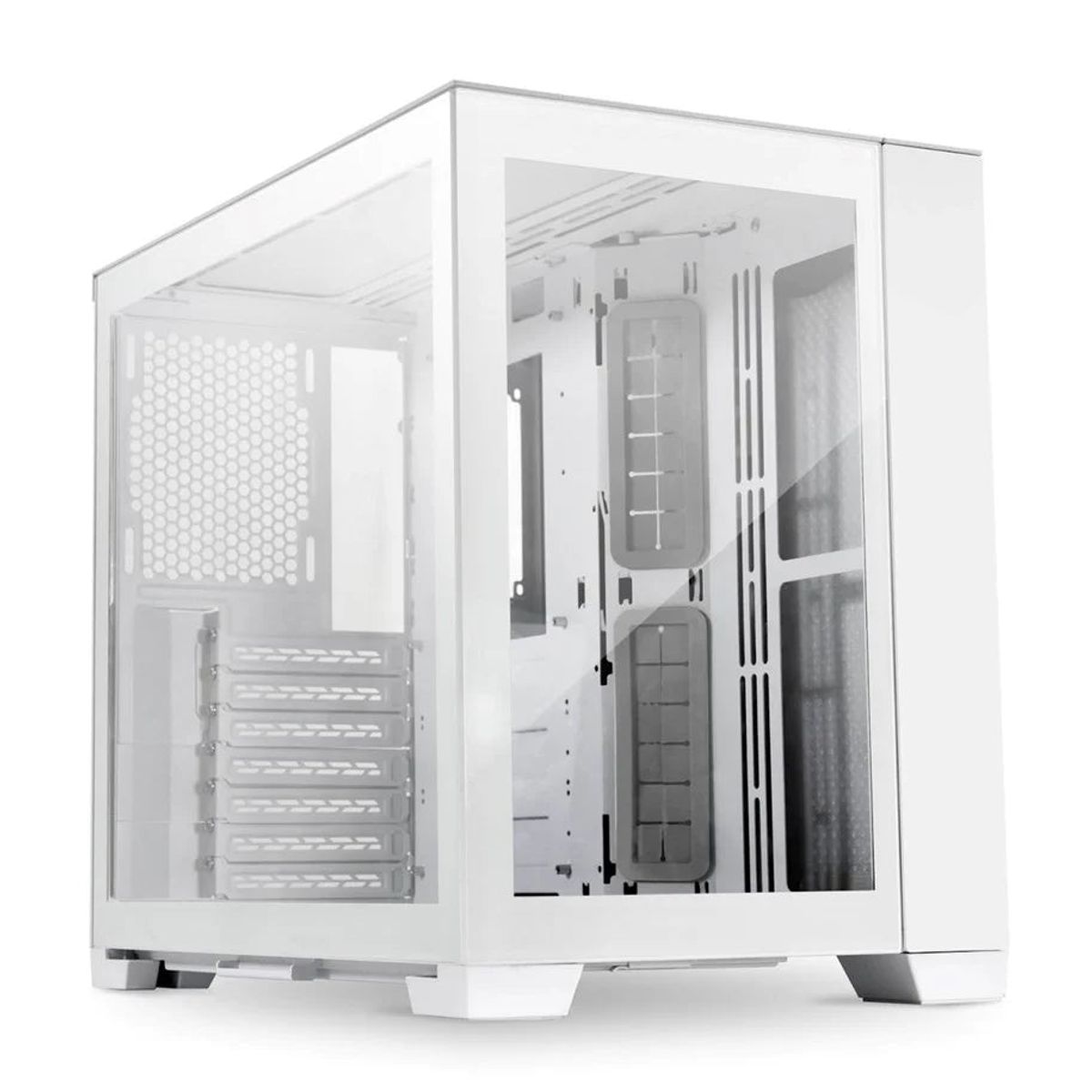 Lian Li PC-O11 Dynamic MINI, Tempered Glass - SNOW EDITION