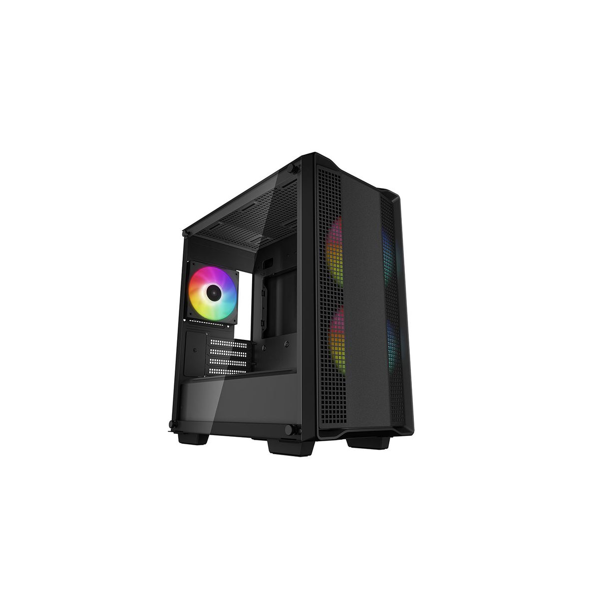 DeepCool CC360 A-RGB Micro-ATX Case, Black