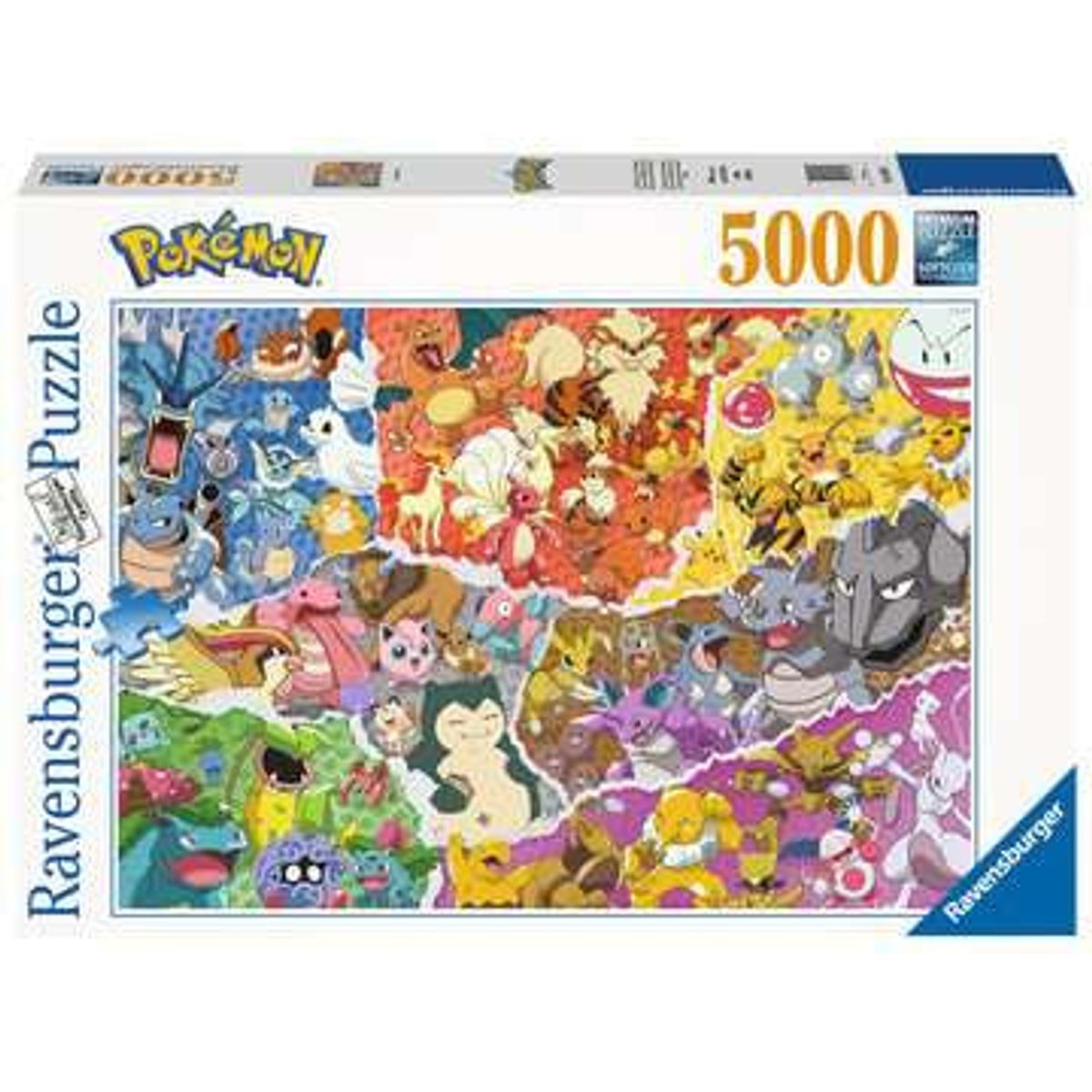 Pokemon Puslespil 5000 Brikker - Pokémon Allstars