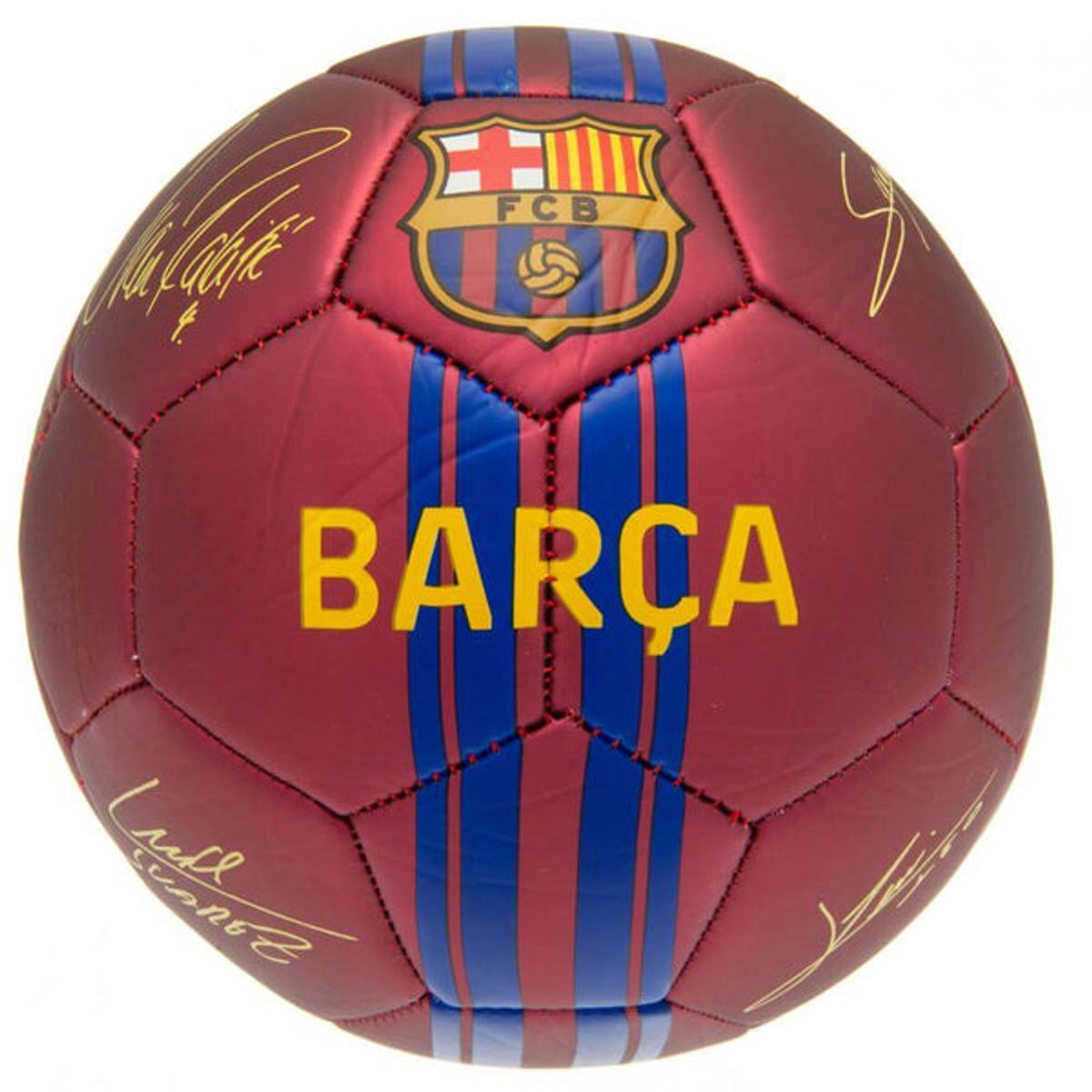 FC Barcelona fodbold m. autografer