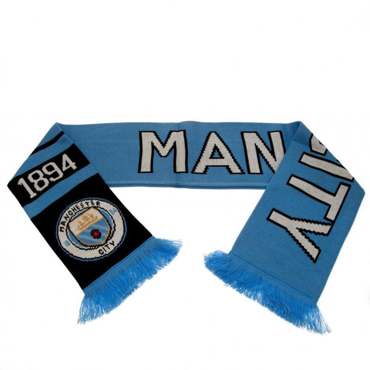 Manchester City FC Halstørklæde - 132 cm x 19 cm