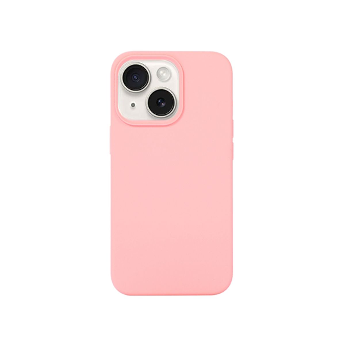 iPhone 15 Plus - DeLX&trade; Pastel Silikone Cover - Blush Pink