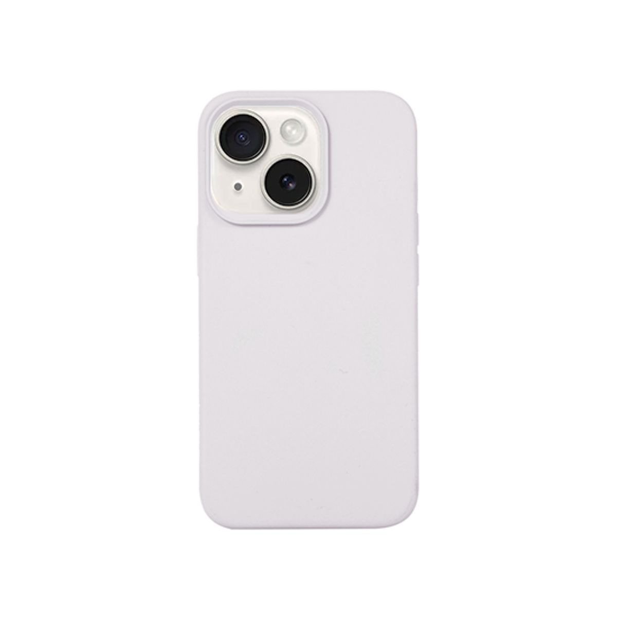 iPhone 14 - DeLX&trade; Pastel Silikone Cover - Hvid/Lysegrå