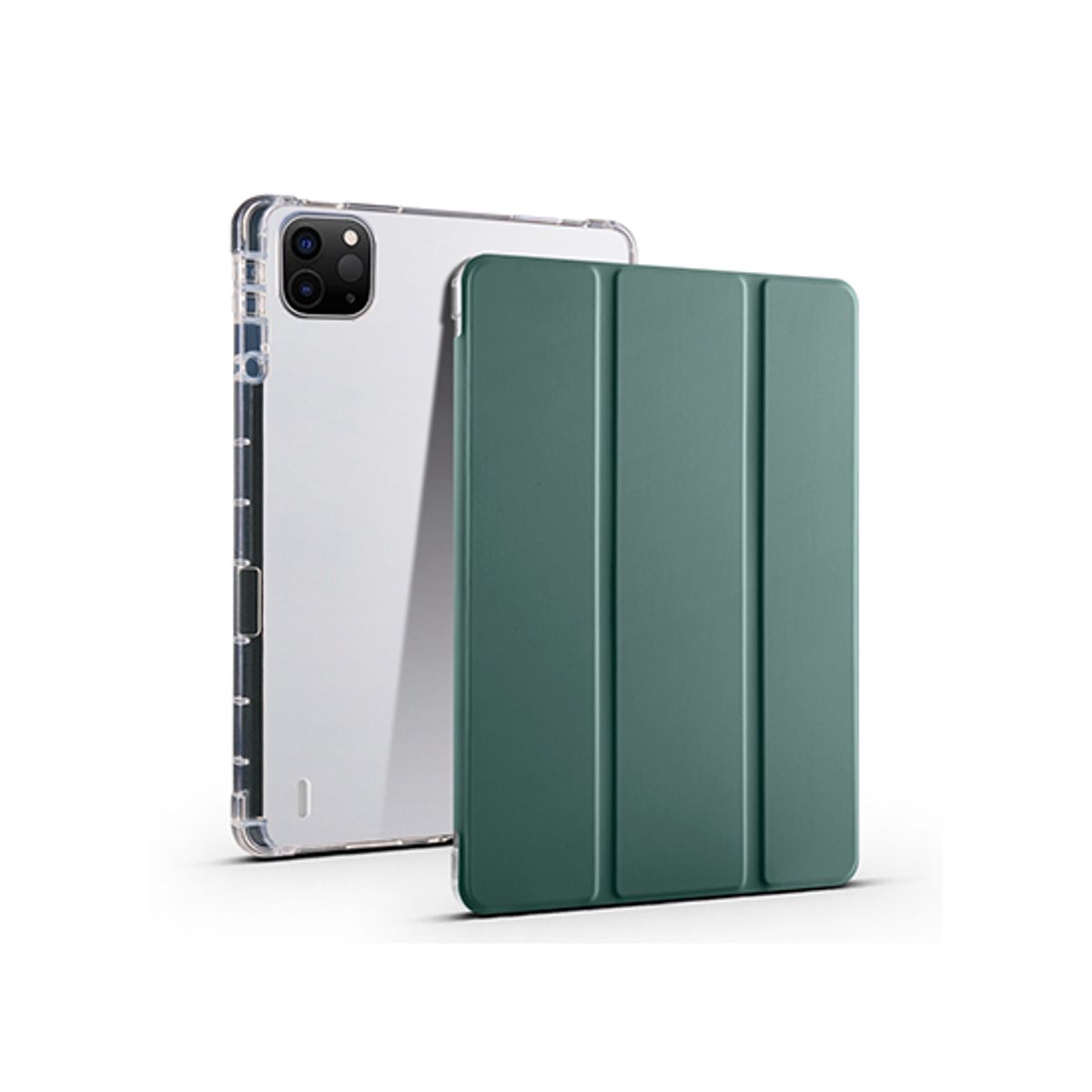 iPad Air 13" (2024) - LUX&trade; Trifold Hybrid Cover - Army