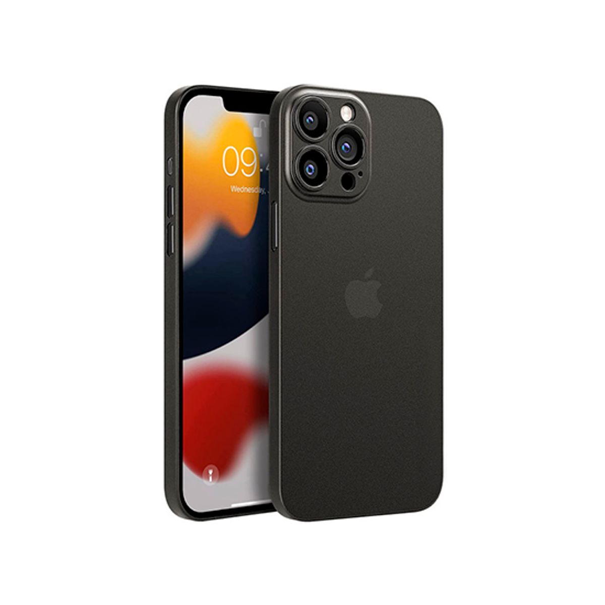 iPhone 12 Pro - Ultratynd Matte Series Cover V.2.0 - Sort