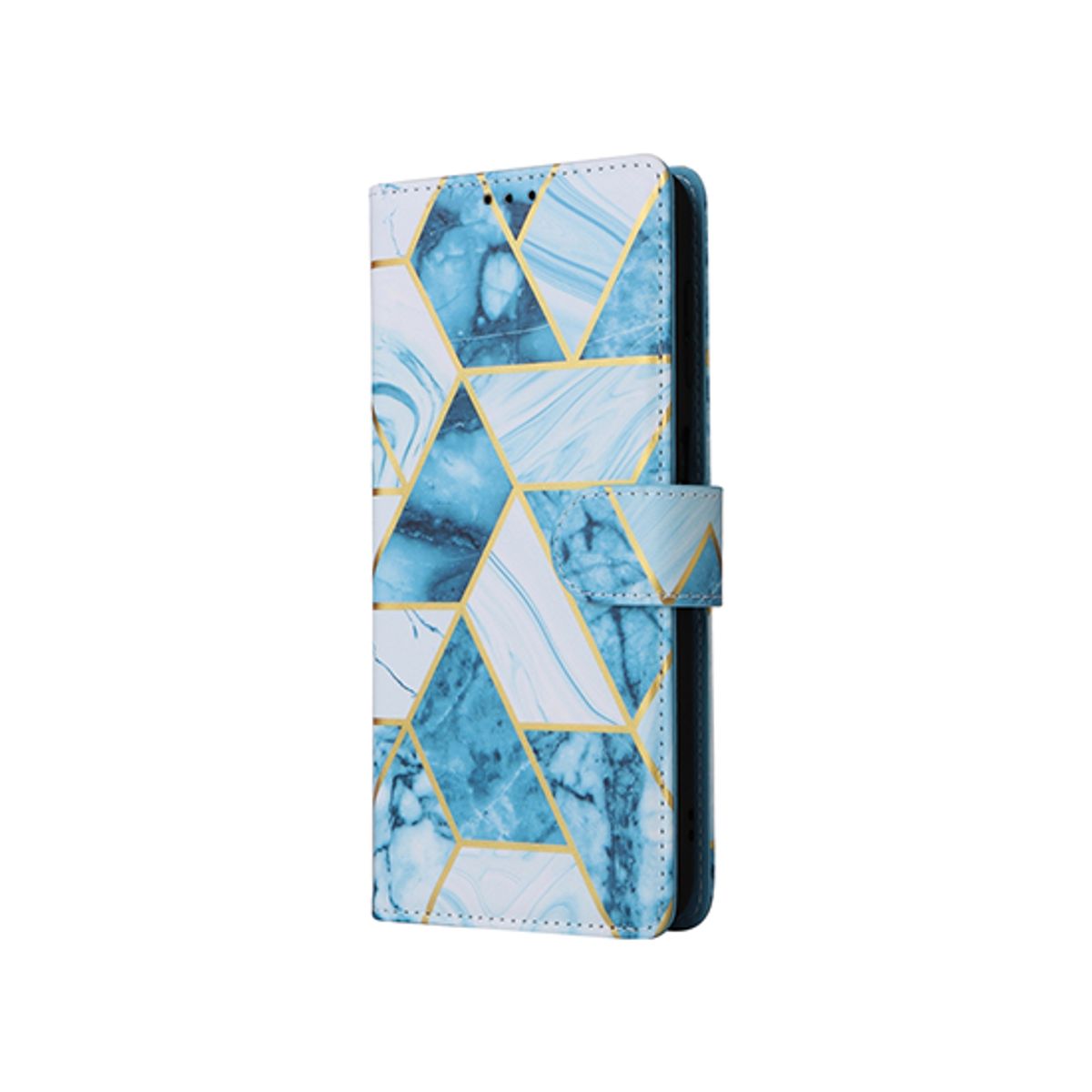 Samsung Galaxy S24 Plus - UNIQ&trade; Marble Læder Etui - Ocean