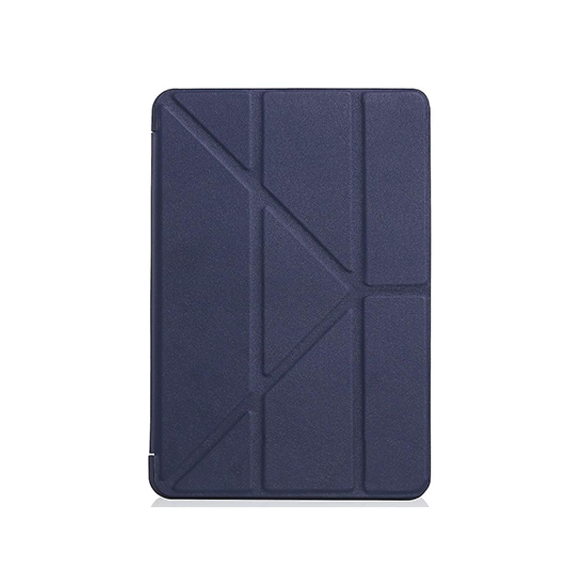 iPad Pro 12,9" (2020) - Orgami Trifold Læder Cover M. Stander - Navy