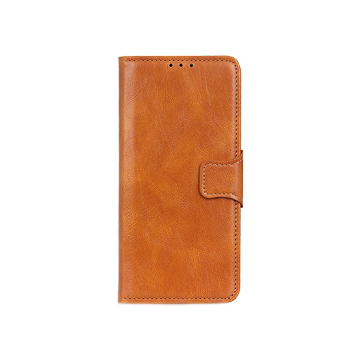 iPhone 15 Plus - Retro Diary Læder Cover Etui M. Pung - Brun