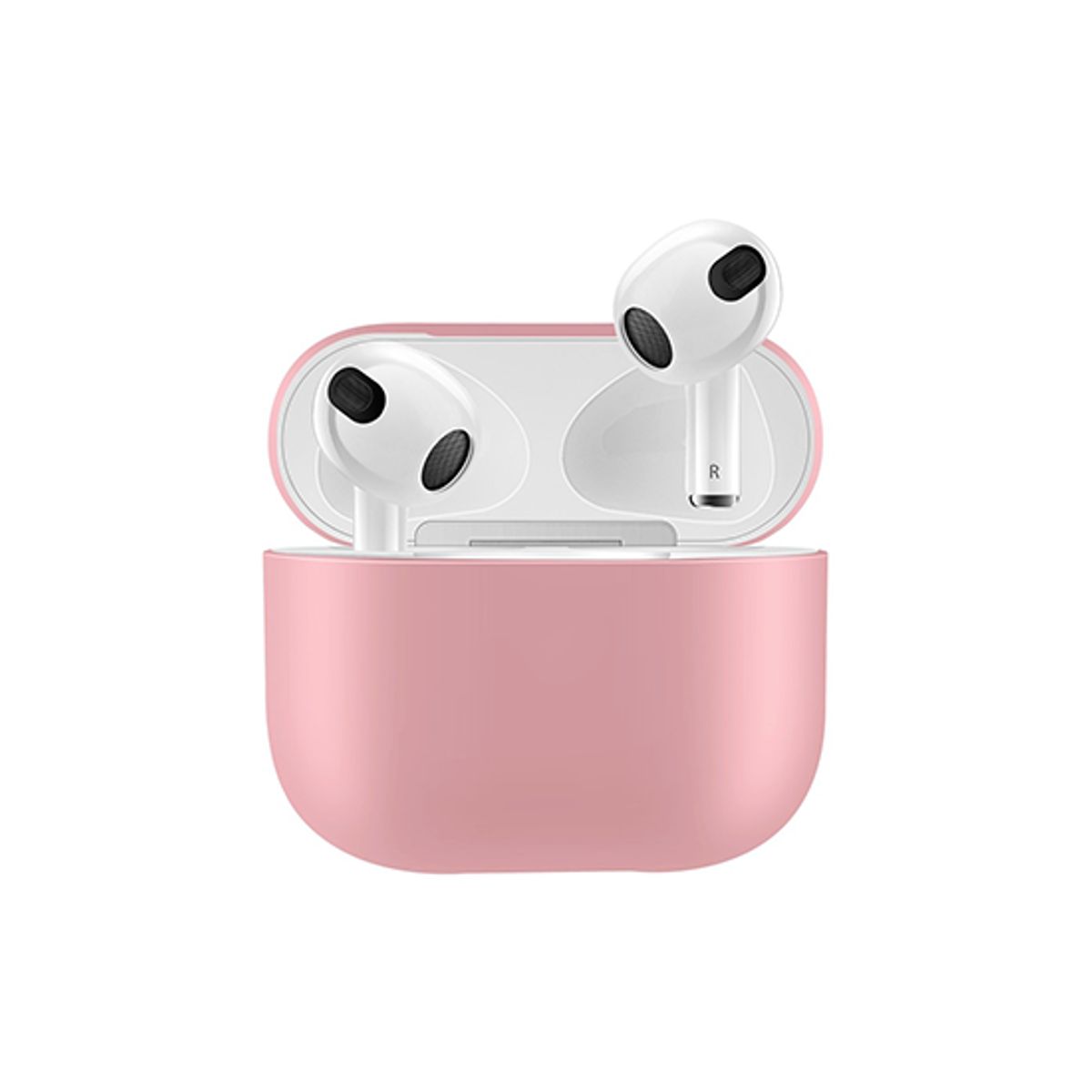 AirPods 3 | Simple Silikone Beskyttelse Cover - Lyserød