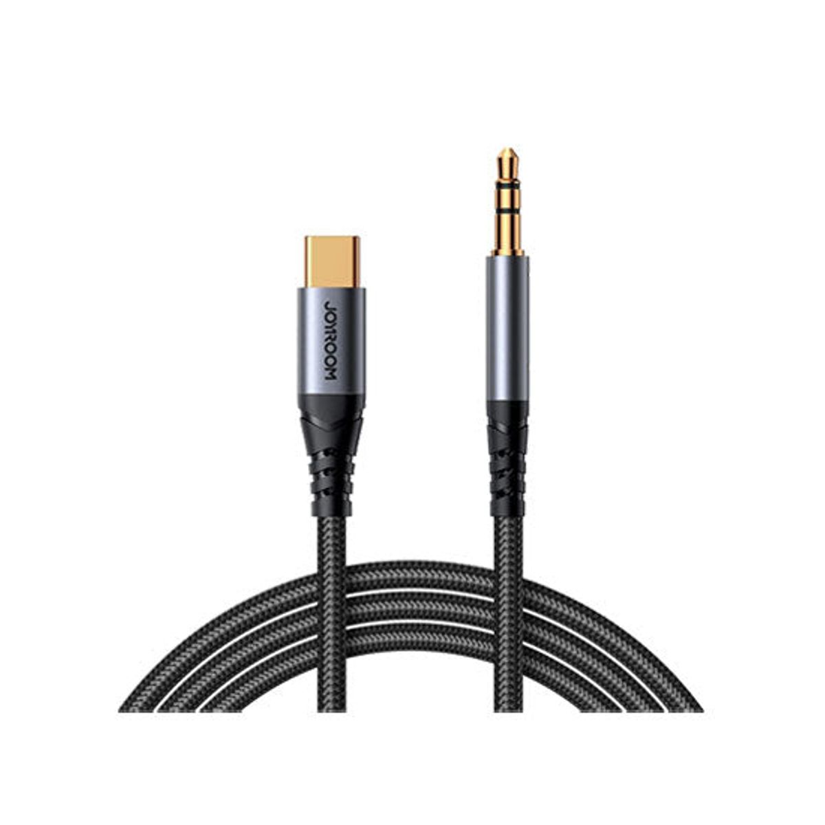 JOYROOM&trade; | USB-C til 3.5mm Mini-jack kabel - Sort - 1.2M