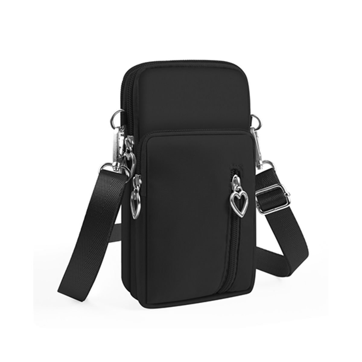 HAWEEL&trade; Nylon Skuldertaske til Dame - Sort