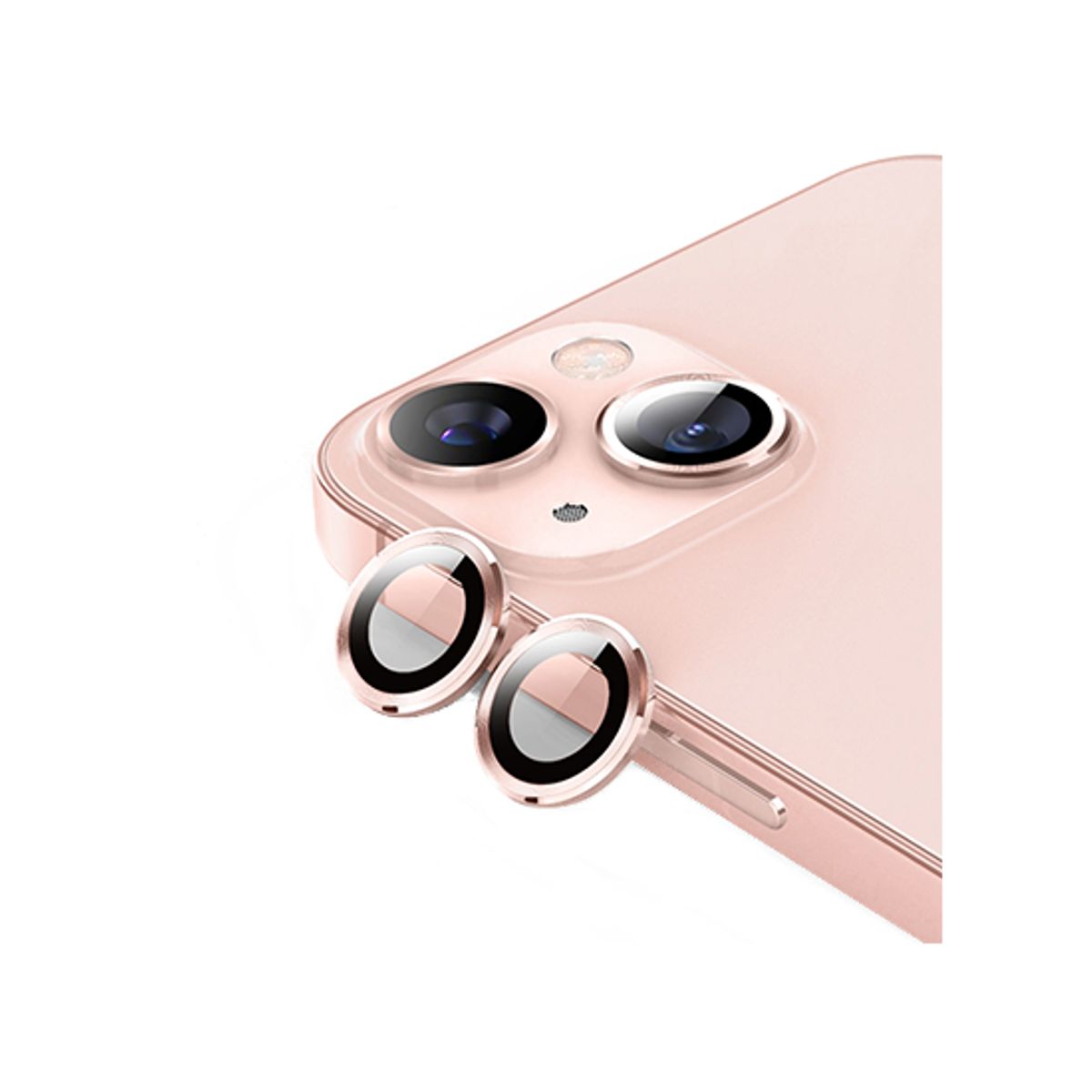 iPhone 15 - Enkay&trade; Kameralinse Beskyttelseglas - Rosa