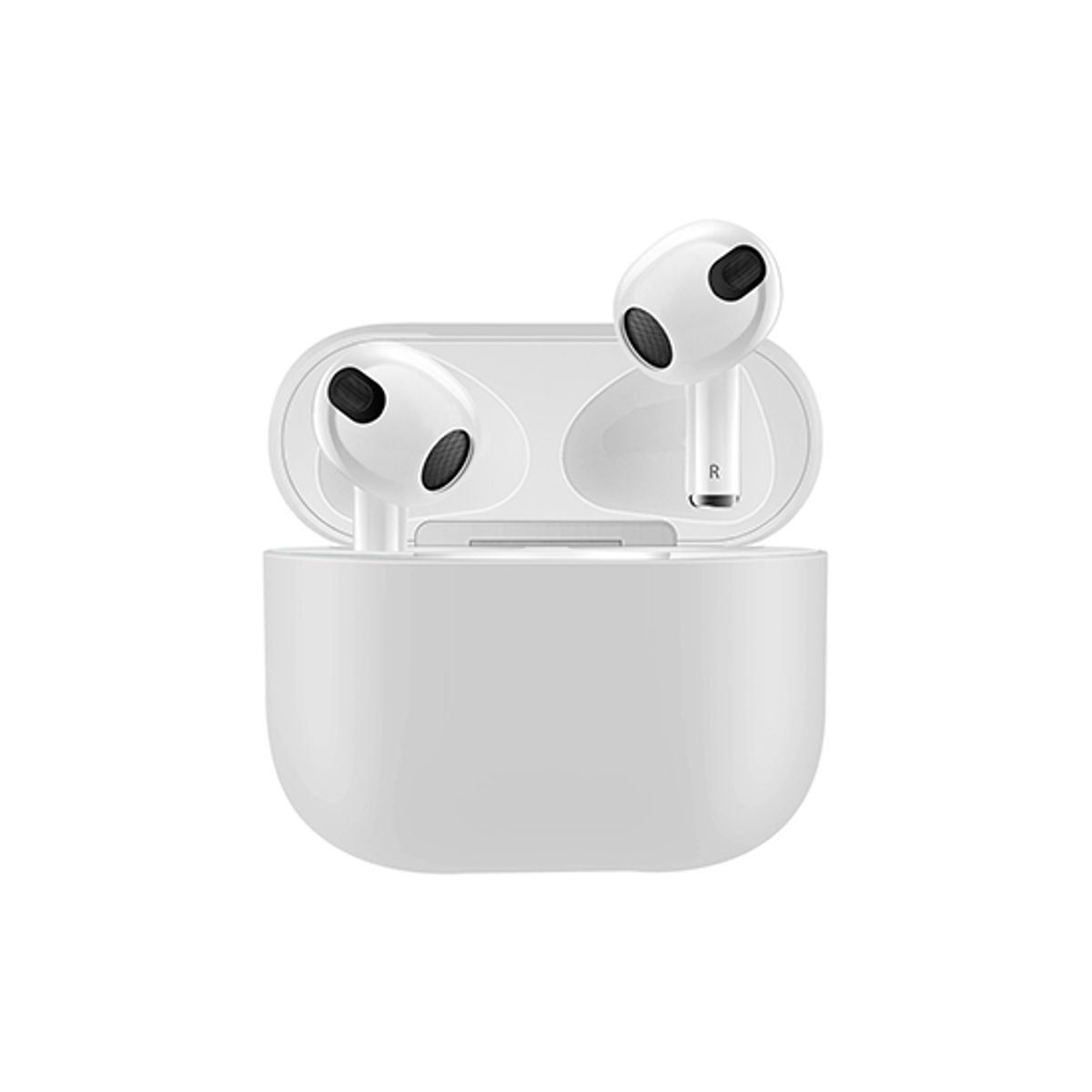 AirPods 3 | Simple Silikone Beskyttelse Cover - Hvid