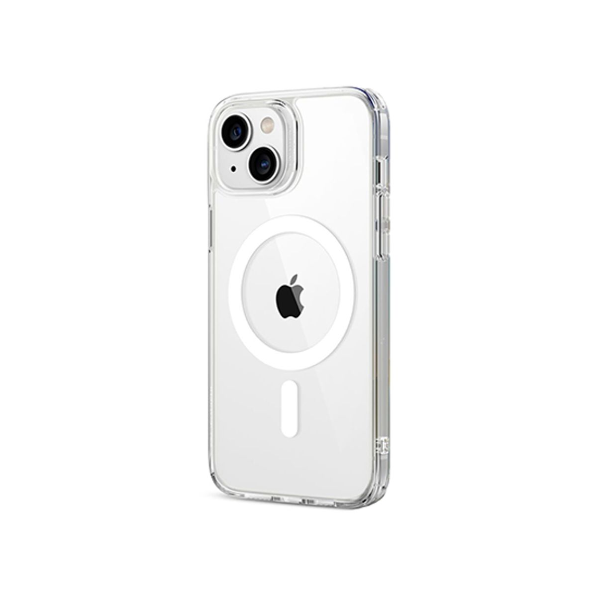 iPhone 15 Plus - DeLX&trade; MagSafe Silikone Cover - Gennemsigtig