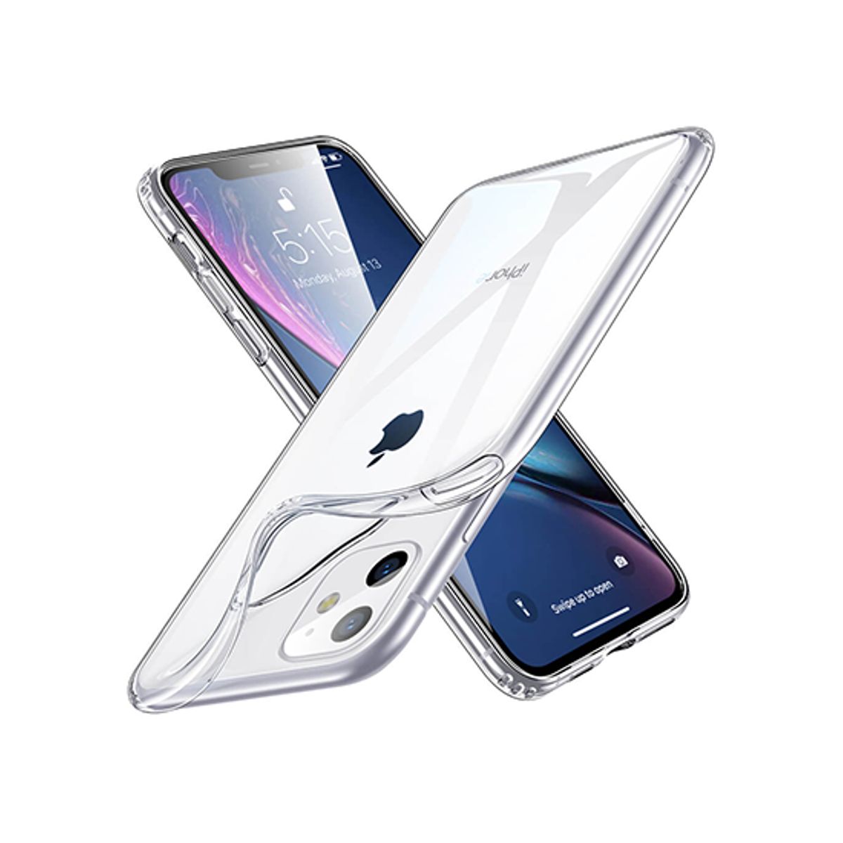 iPhone 11 - DeLX&trade; Ultra Silikone Cover - Gennemsigtig