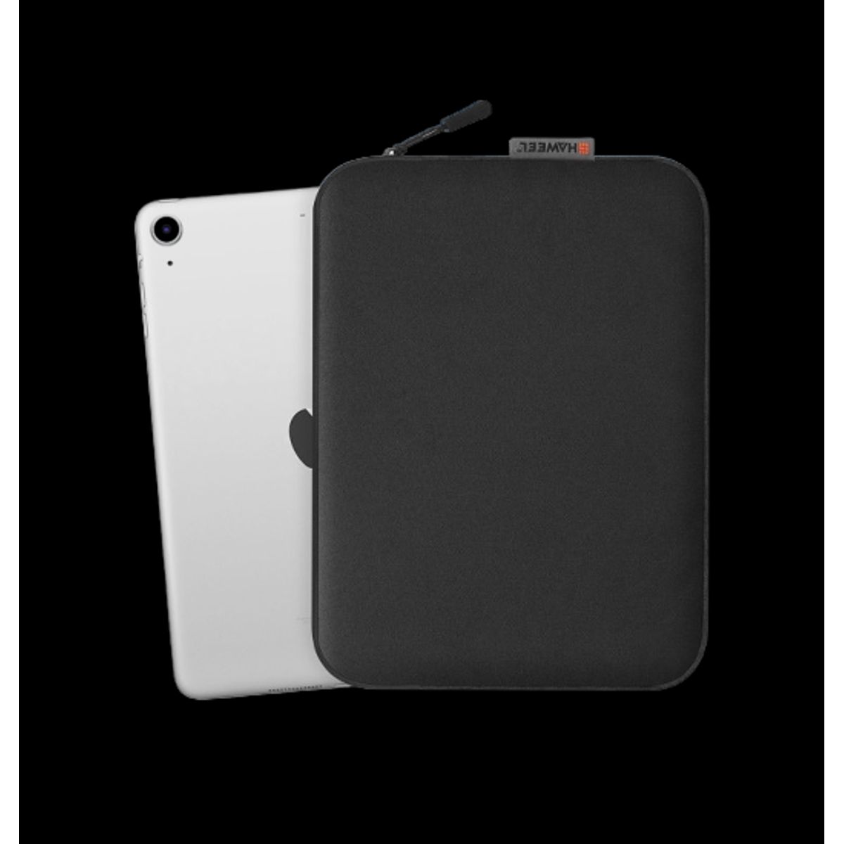 iPad 10.9" 2022 (10th gen) Neopren Stødsikkert Sleeve - Sort