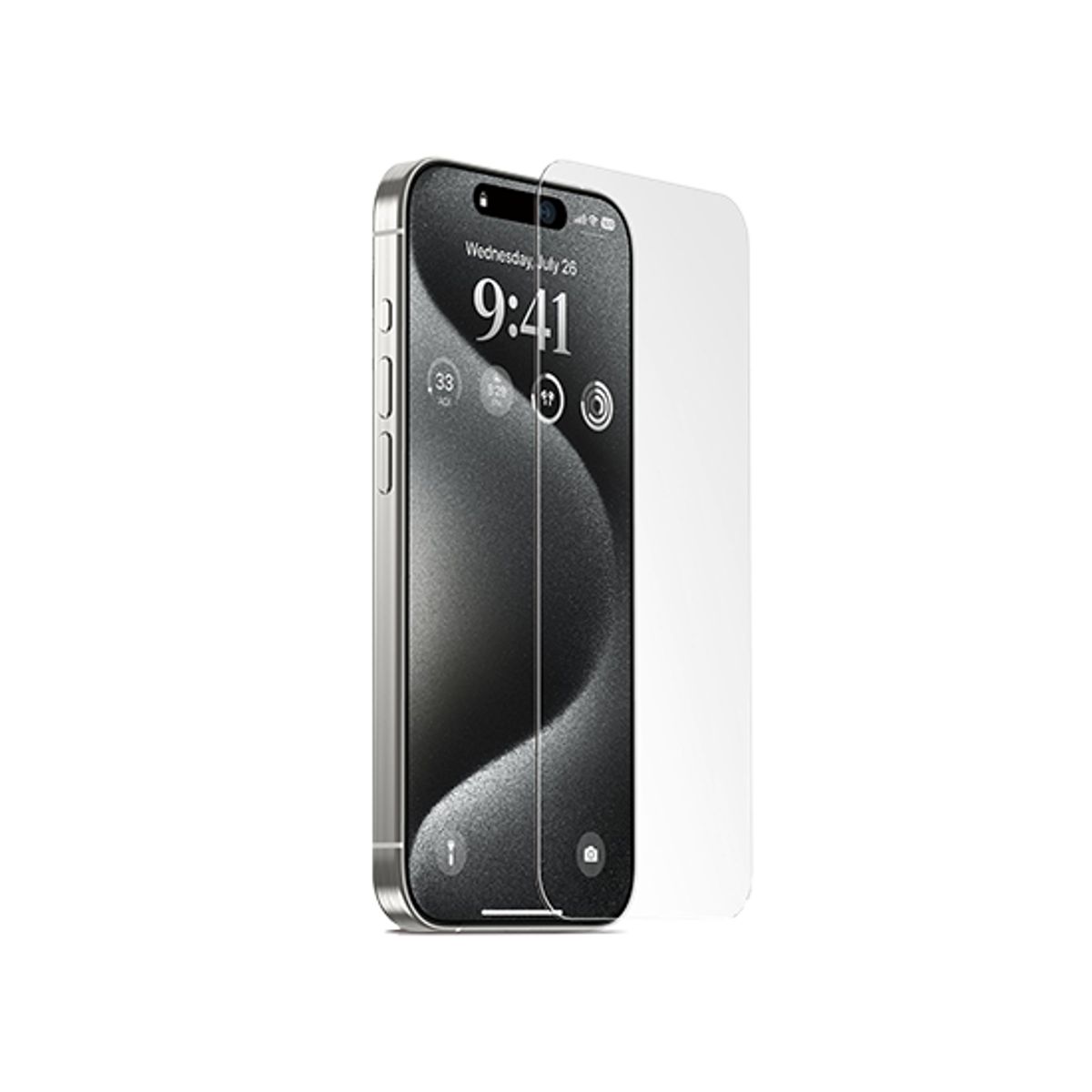 iPhone 16 - NuGlas&trade; 9H Beskyttelsesglas (Hærdet glas)