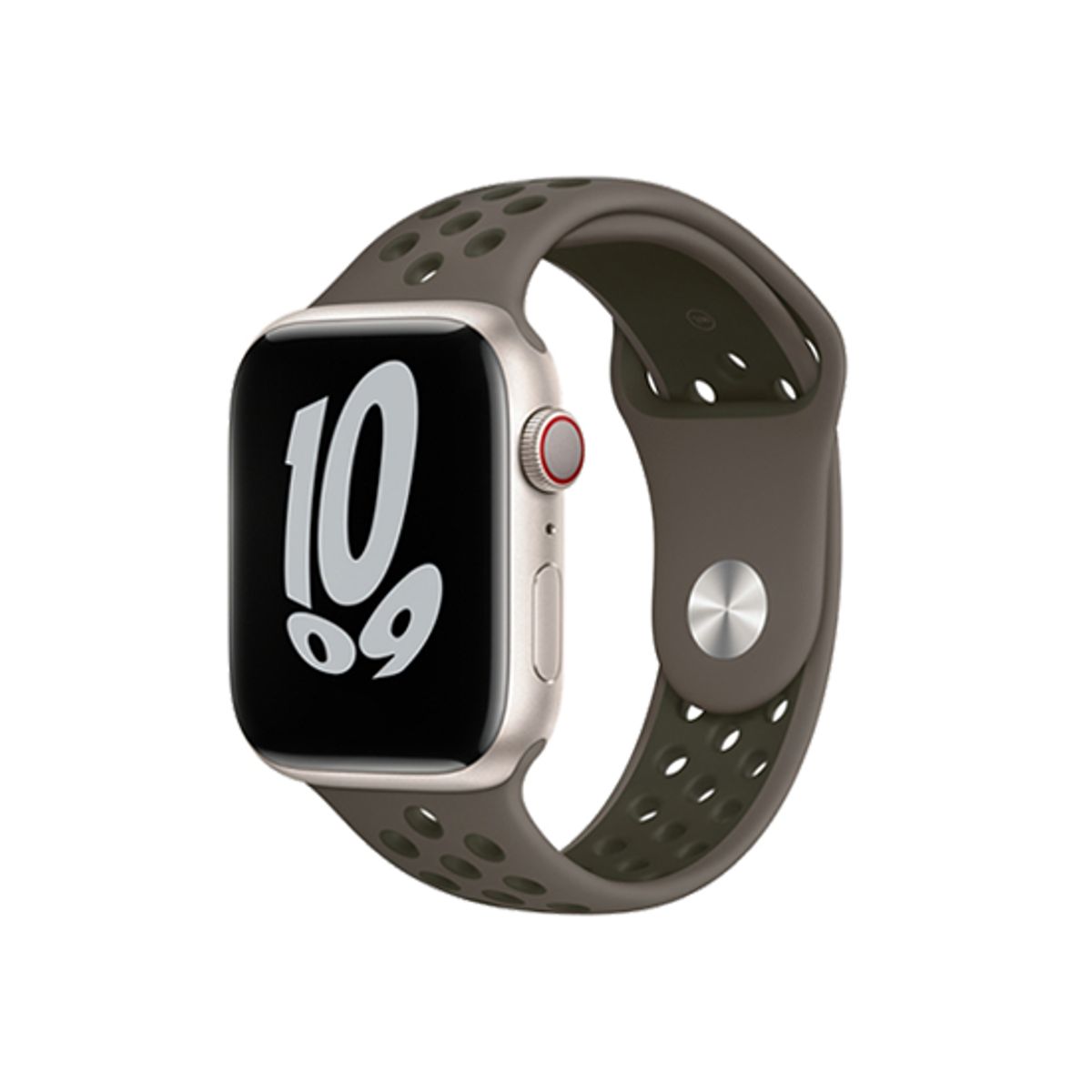 Apple Watch (38/40/SE/41/42mm) - 4Run&trade; Silikone Løbe Sportsrem - Mørkegrå