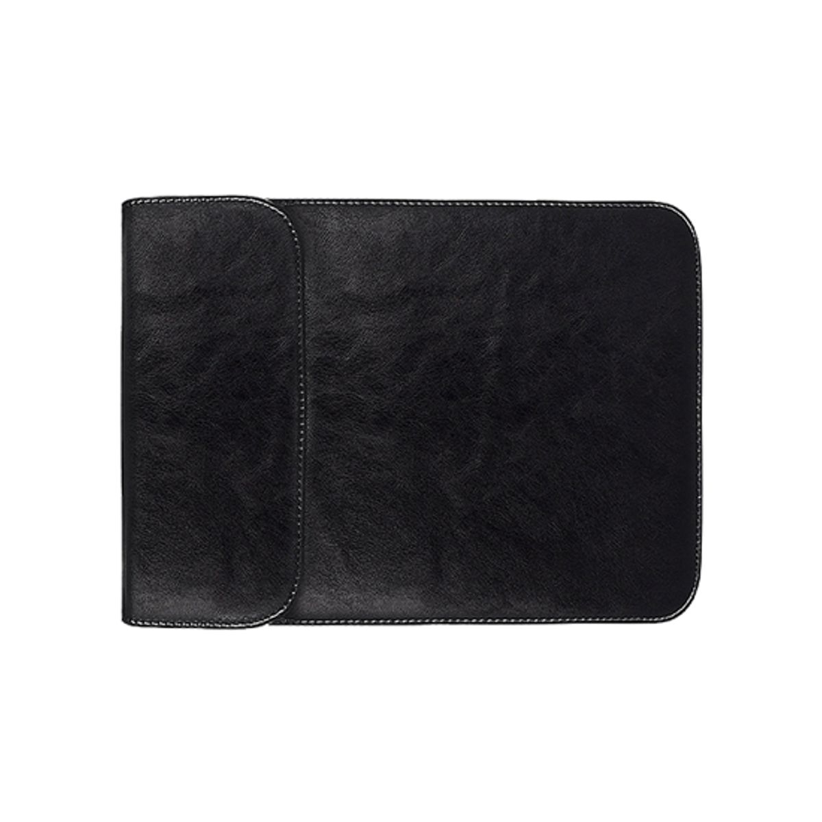 MacBook Pro/Air 13" - L'Empiri&trade; Smooth Læder Sleeve - Sort