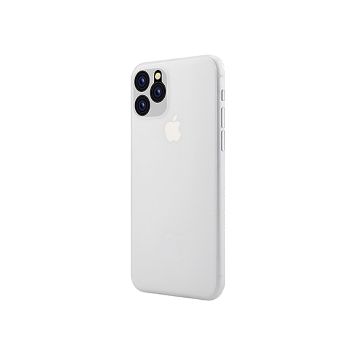 iPhone 11 Pro - Ultratynd Matte Series Cover V.2.0 - Hvid/Klar