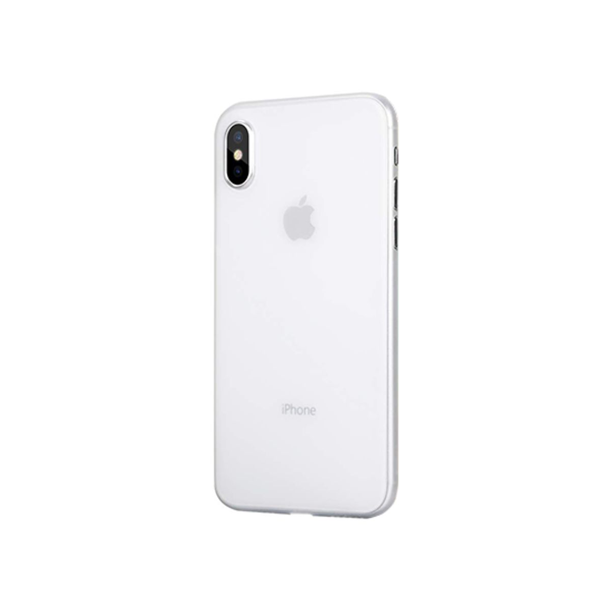 iPhone X/Xs - Valkyrie Ultra-Tynd Cover - Hvid/Gennemsigtig