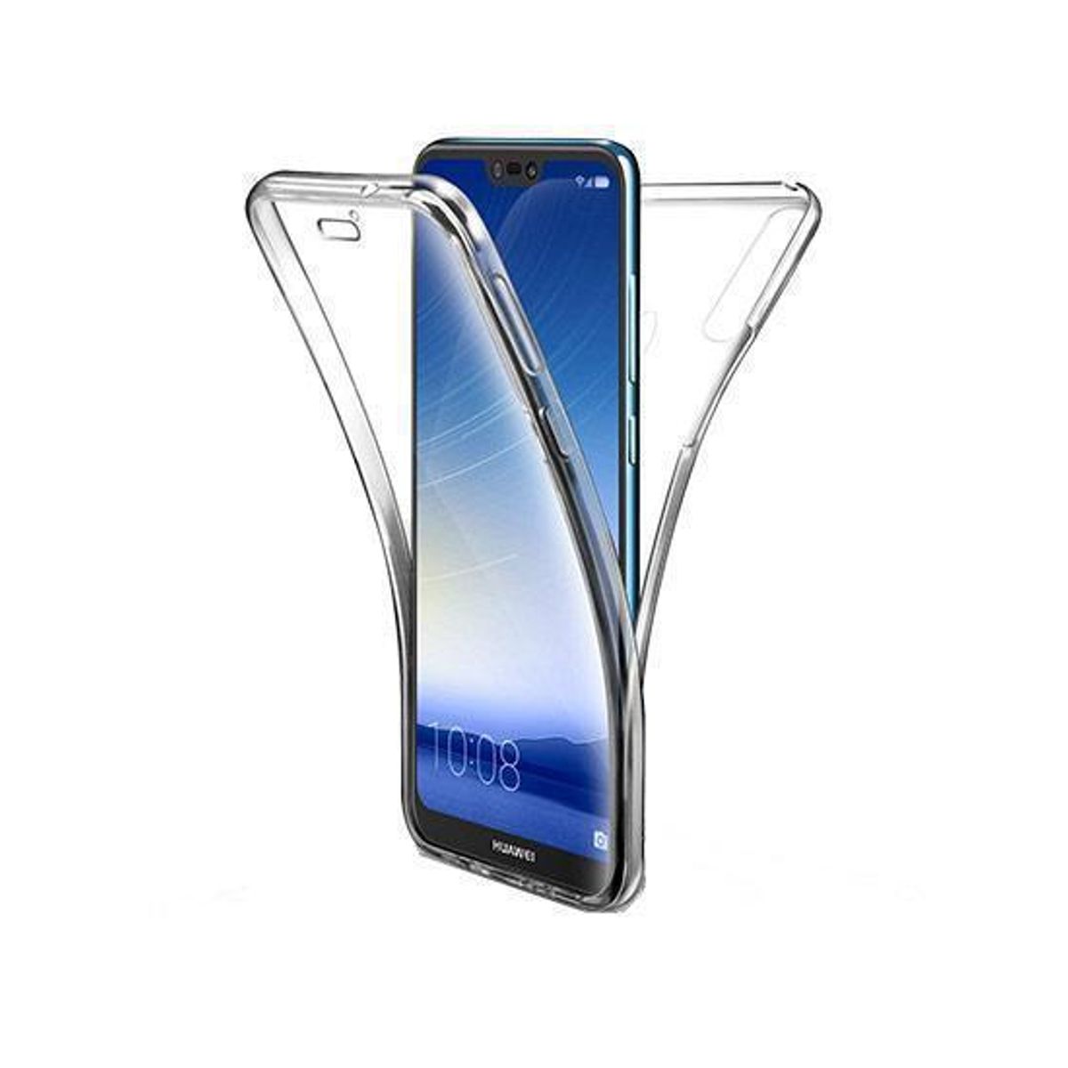 Huawei P20 Pro - Full Cover 360° Silikone - Gennemsigtig