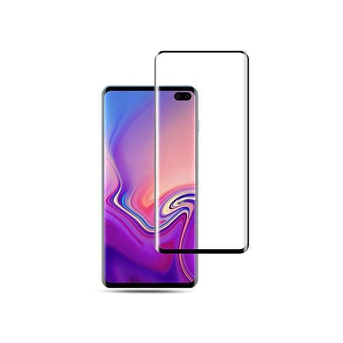 Samsung Galaxy S10+ - PRO+ 3D Curved Hærdet Beskyttelsesglas