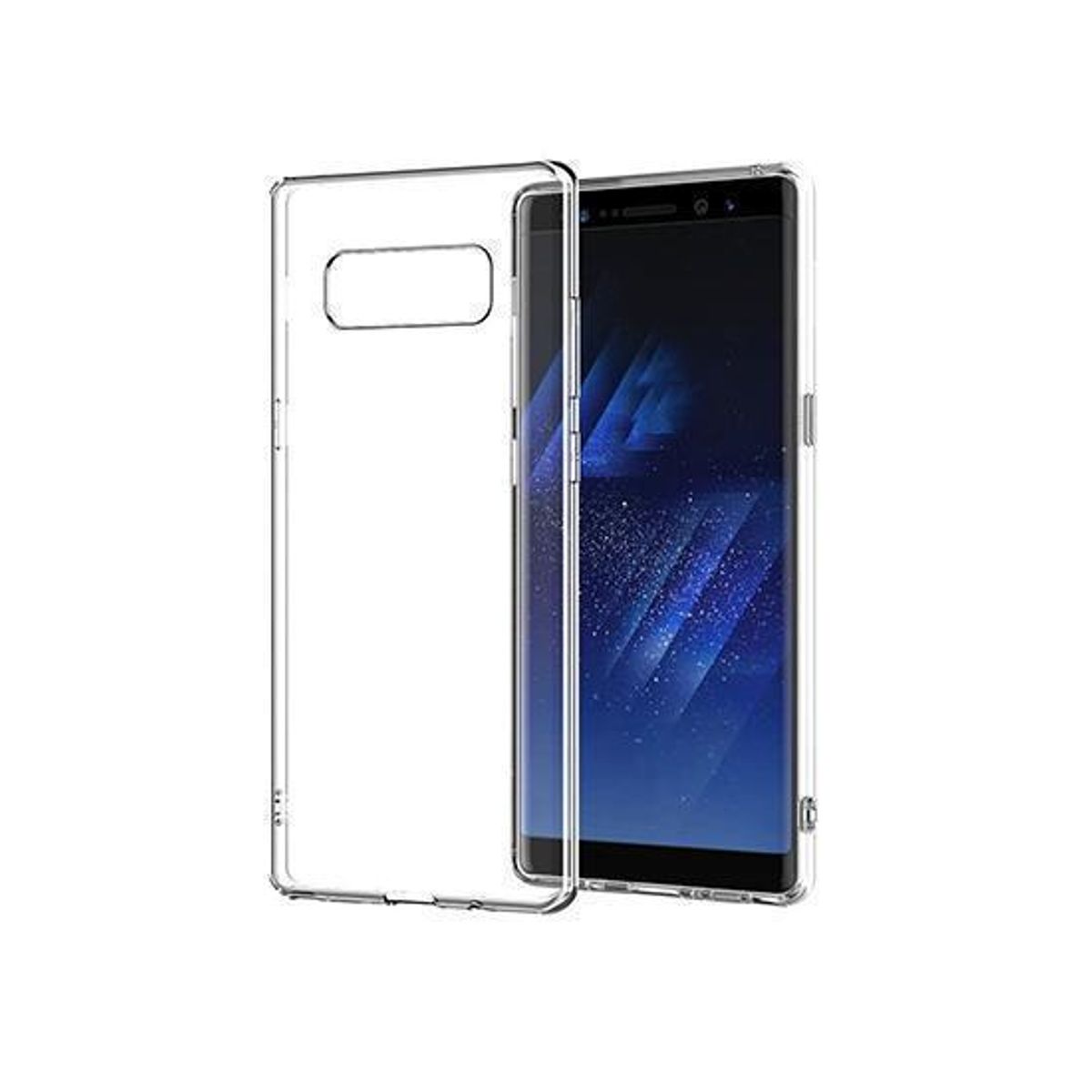 Samsung Galaxy Note 8 - Ultra Silikone Cover - Gennemsigtig