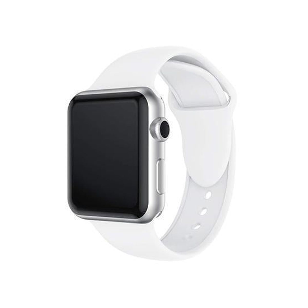 Apple Watch (38-40MM) - PRO+ Silikone Sportsrem - Hvid