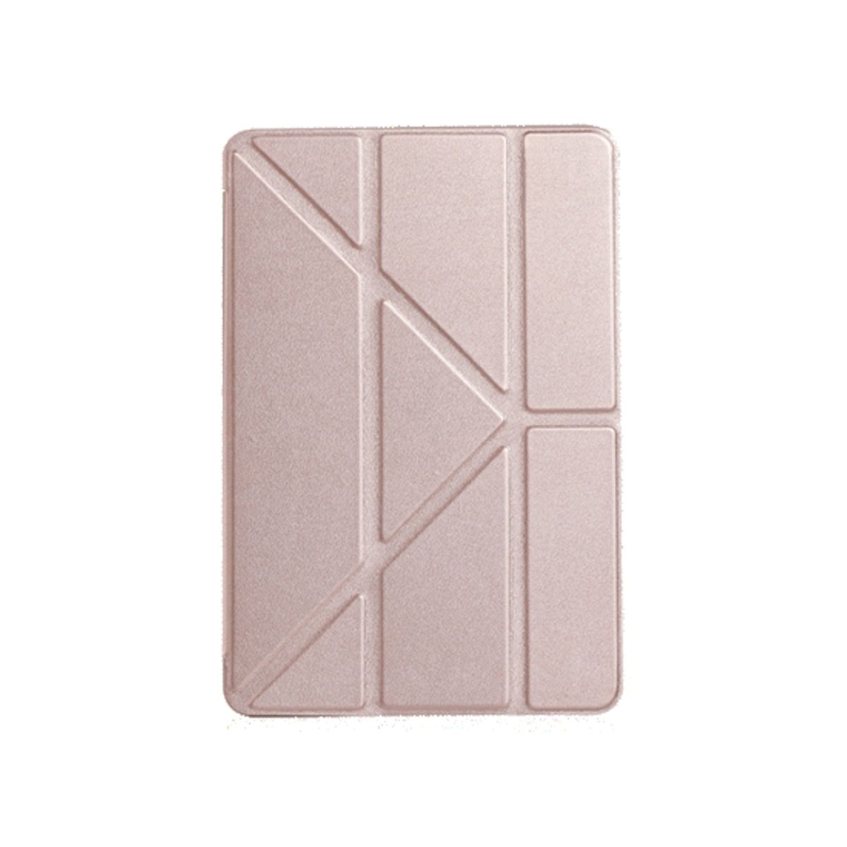 iPad Air 1 (9.7") 2013 - Orgami Trifold Læder Cover M. Stander - Rose