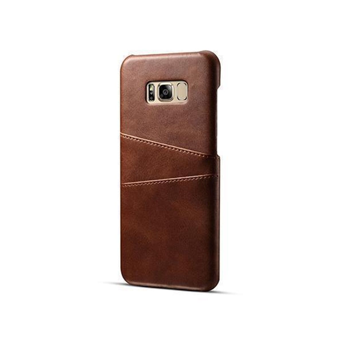 Samsung Galaxy S8+ (Plus) - NX Design Læder Bagcover - Brun