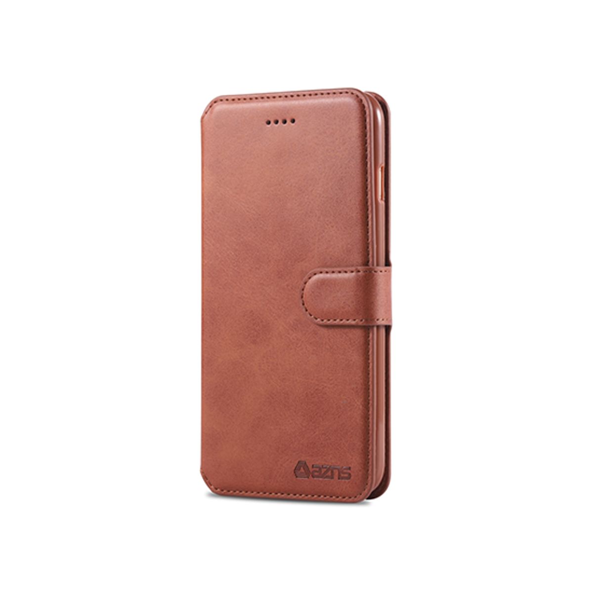 iPhone 6/6s Plus - AZNS&trade; Diary Læder Etui / Taske M. Pung - Brun