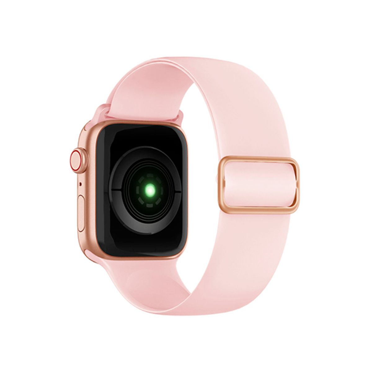 Apple Watch (38/40/SE/41/42mm) - ACTIVE&trade; Silikone Sportsrem - Lyserød/Rose