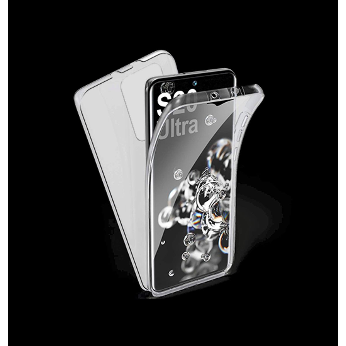 Samsung Galaxy S20 Ultra - Full Cover 360° Silikone Transparent