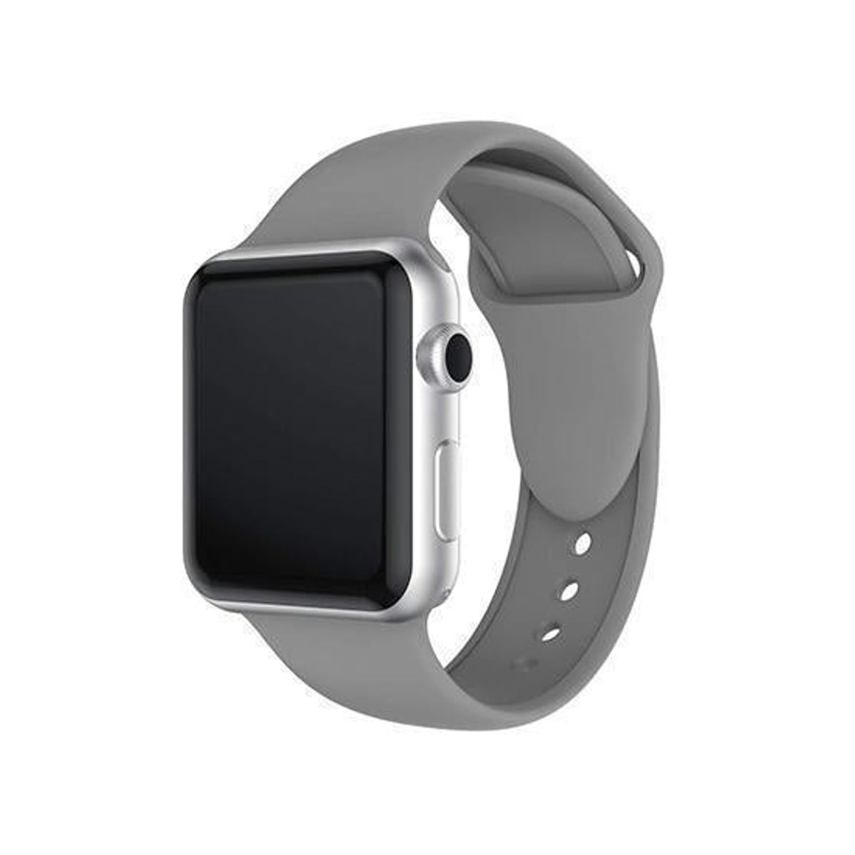 Apple Watch 42-44mm - PRO+ Silikone Sportsrem - Concrete