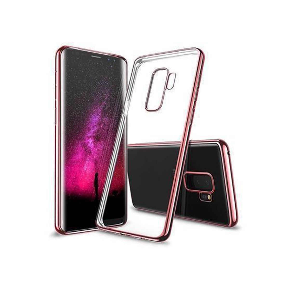 Samsung Galaxy S9 - Valkyrie Silikone Hybrid Cover - Rose