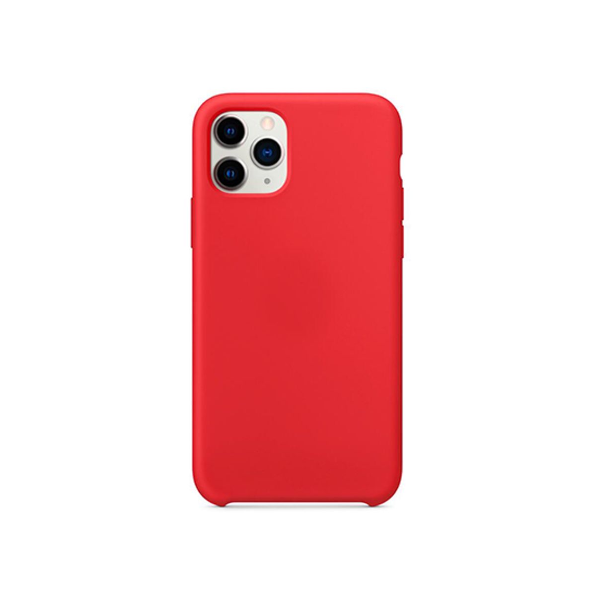 iPhone 11 Pro Max - Deluxe&trade; Soft Touch Silikone Cover - Rød