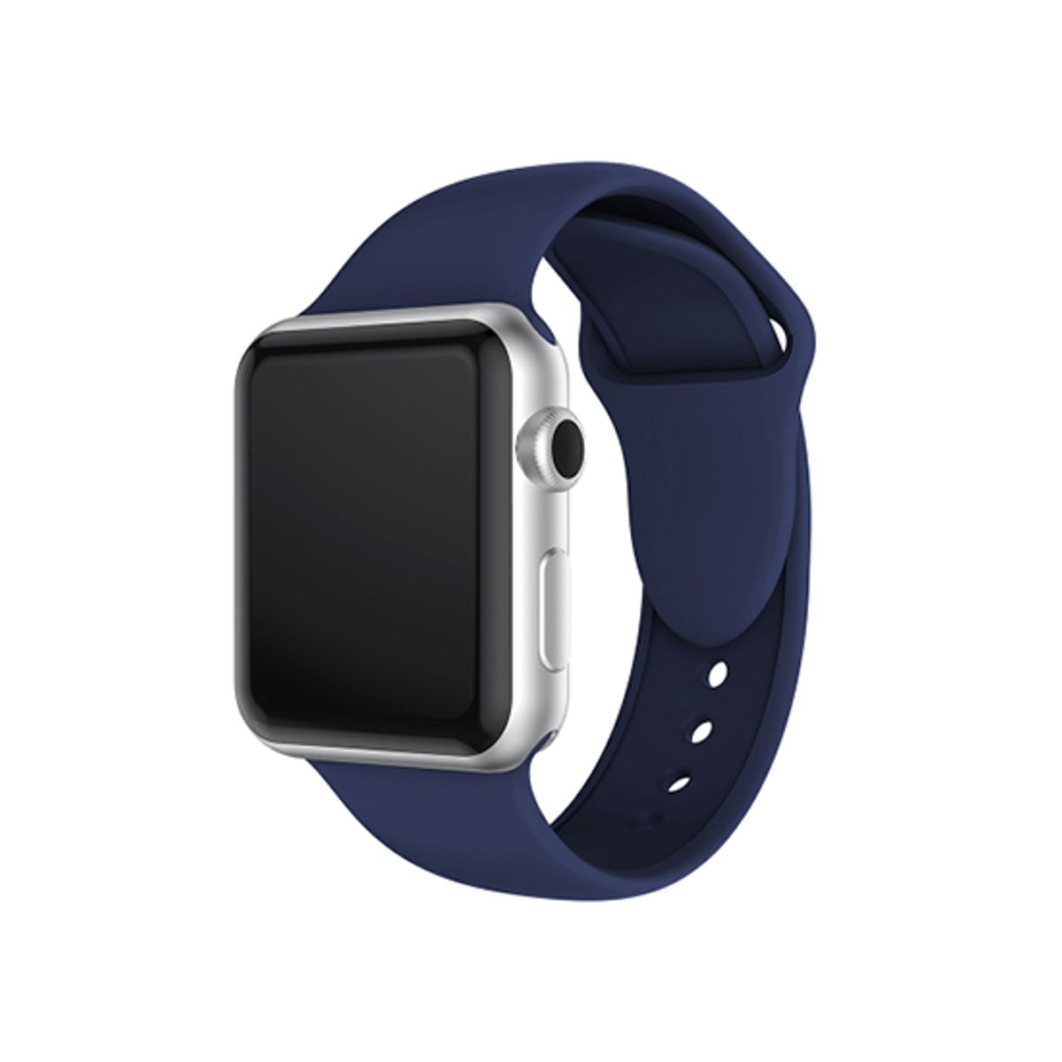 Apple Watch (38/40/SE/41/42mm) - PRO+ Silikone Sportsrem - Navy blå