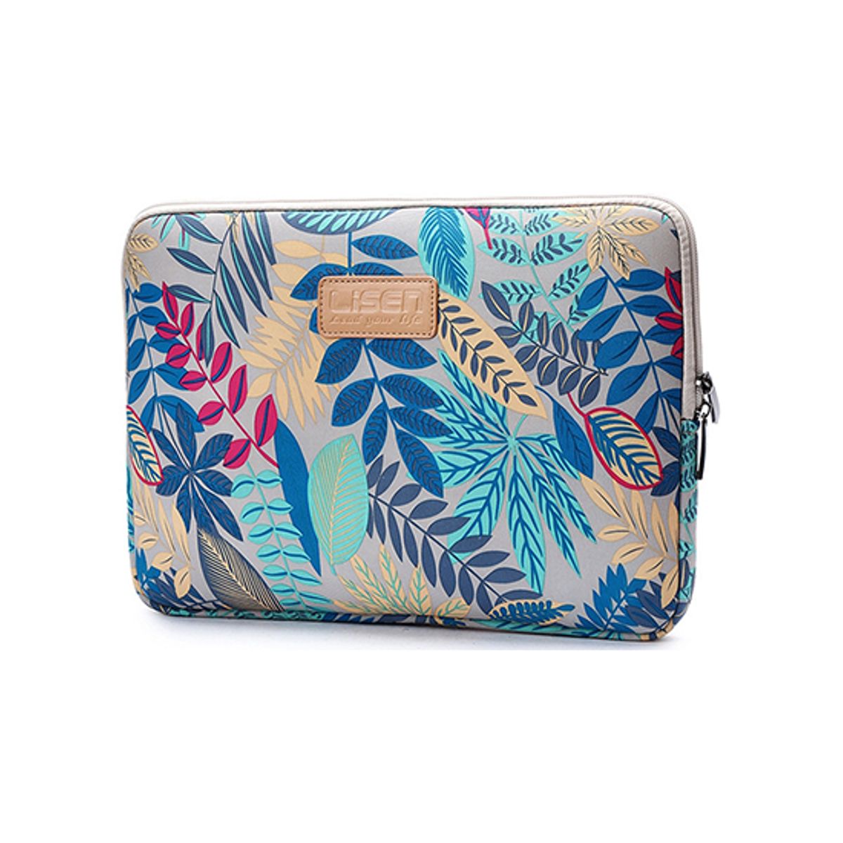 MacBook Air 11" - LISEN&trade; Neopren Floret Sleeve - Blå