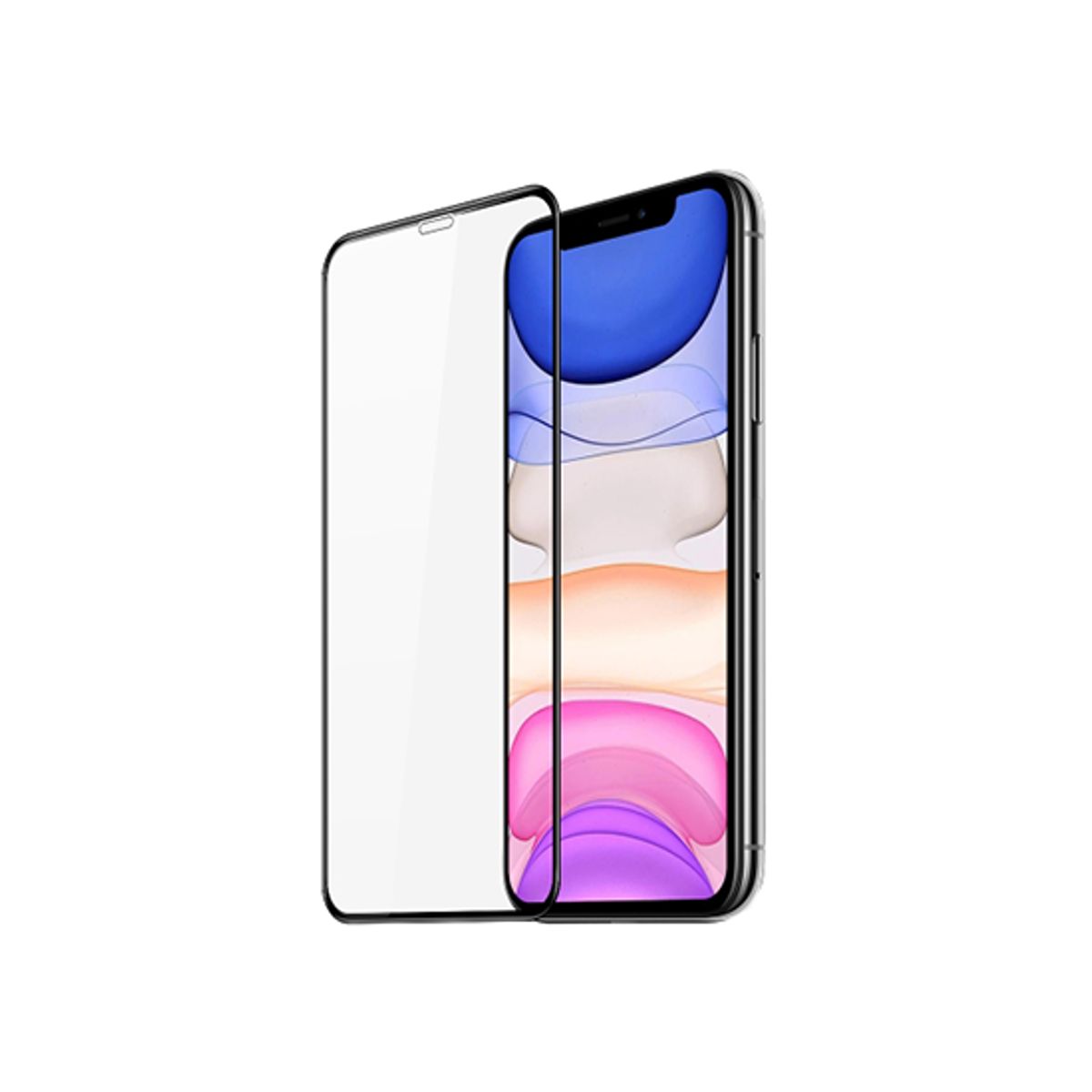 iPhone XS Max - DeLX&trade; 3D Skærmbeskyttelse (Hærdet glas)