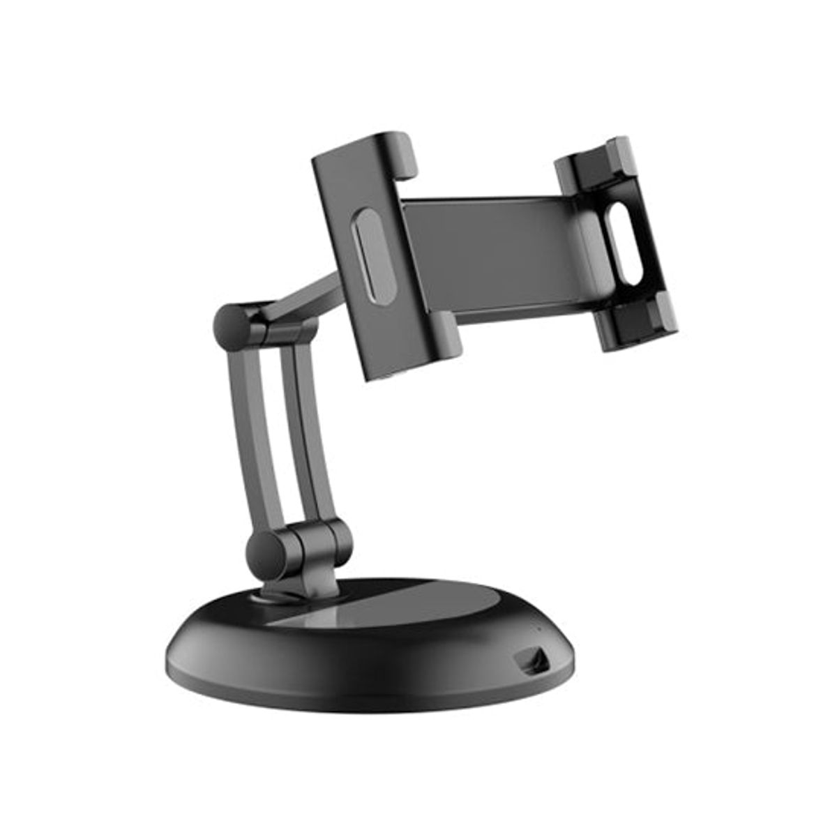 iPad/Tablet Stander/Holder i Foldbar Design - Sort