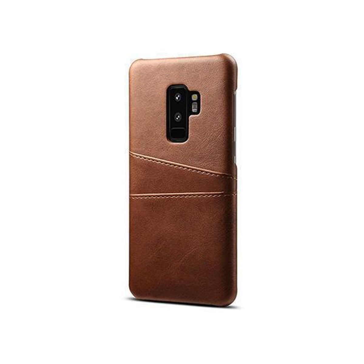 Samsung Galaxy S9+ (Plus) - NX Design Læder Bagcover - Brun