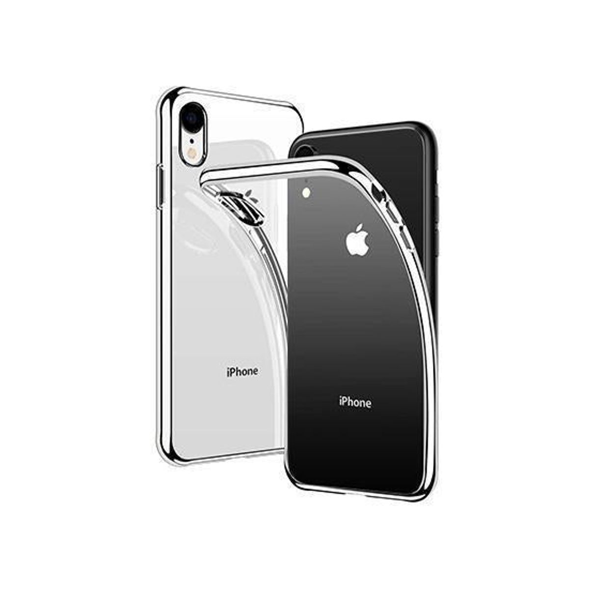 iPhone XR - Valkyrie Silikone Hybrid Cover - Sølv